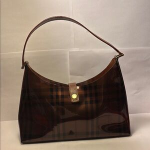 Burberry Brown Plaid Women's Bag